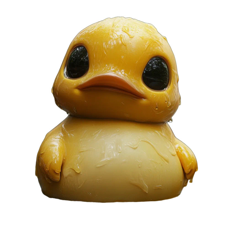 Cute Psyduck Vinyl Car Decal Sticker – Waterproof & UV-Resistant 8"