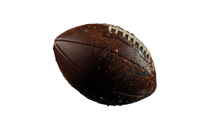 Flying Nfl Ball Vinyl Car Decal Sticker – Waterproof & UV-Resistant 8"