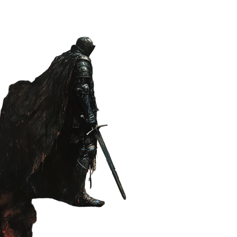 Modern Knight'S Confrontation Vinyl Car Decal Sticker – Waterproof & UV-Resistant 8"