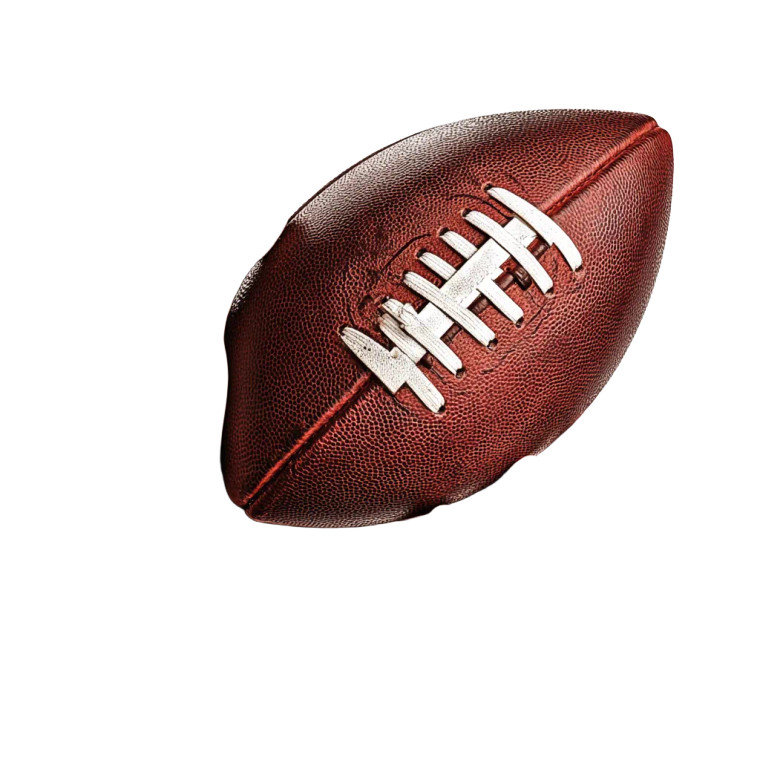 Hand Holding Football Vinyl Car Decal Sticker – Waterproof & UV-Resistant 8"