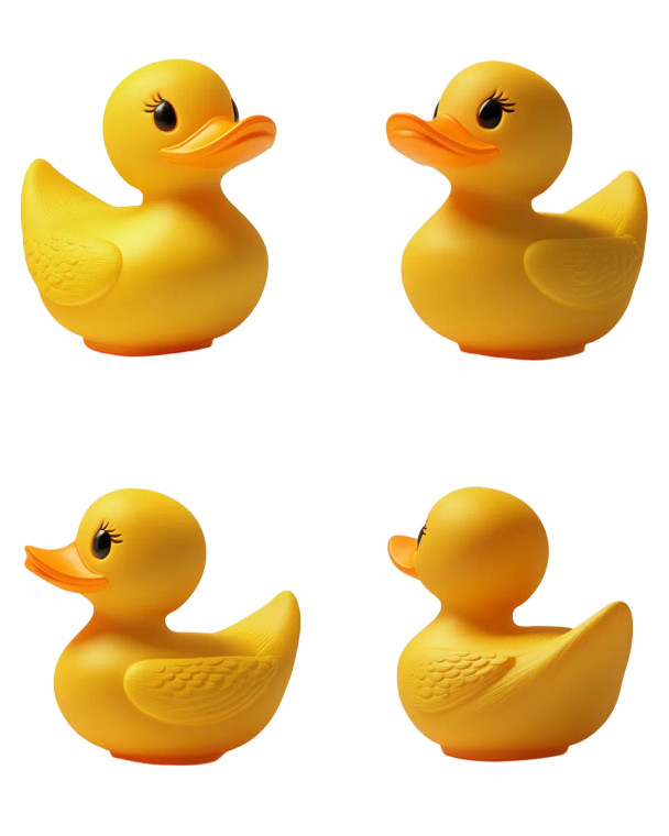 Rubber Duck V6 Vinyl Car Decal Sticker – Waterproof & UV-Resistant 8"