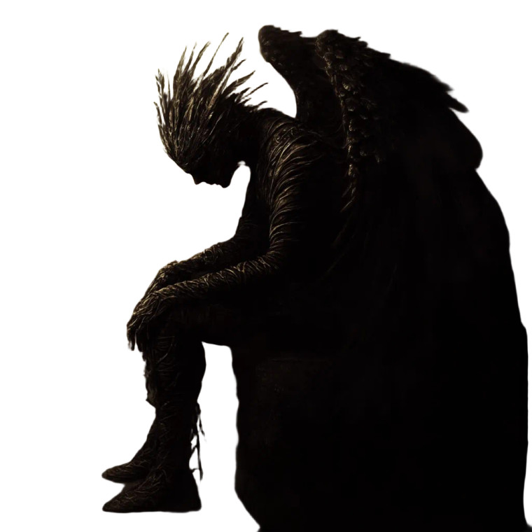 Fallen Angel V16 Vinyl Car Decal Sticker – Waterproof & UV-Resistant 8"