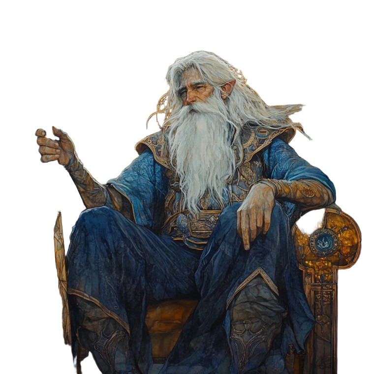 Legendary Wizard Vinyl Car Decal Sticker – Waterproof & UV-Resistant 8"