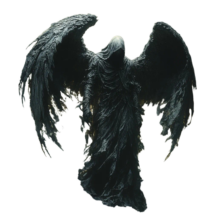 Dark Reaper V2 Vinyl Car Decal Sticker – Waterproof & UV-Resistant 8"