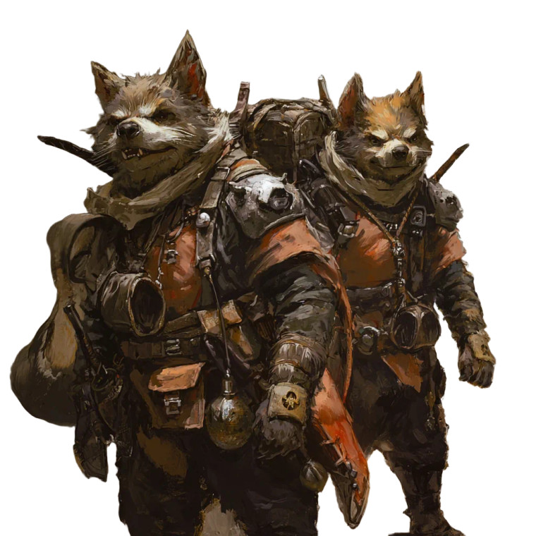 Dog-Like Kobolds Vinyl Car Decal Sticker – Waterproof & UV-Resistant 8"