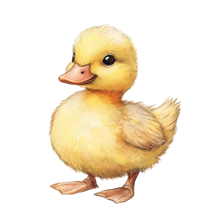 Beatrix Potter Duckling Vinyl Car Decal Sticker – Waterproof & UV-Resistant 8"