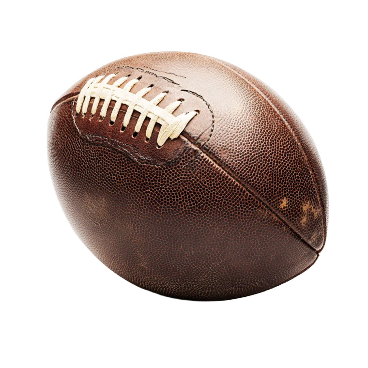 Football Ball V3 Vinyl Car Decal Sticker – Waterproof & UV-Resistant 8"