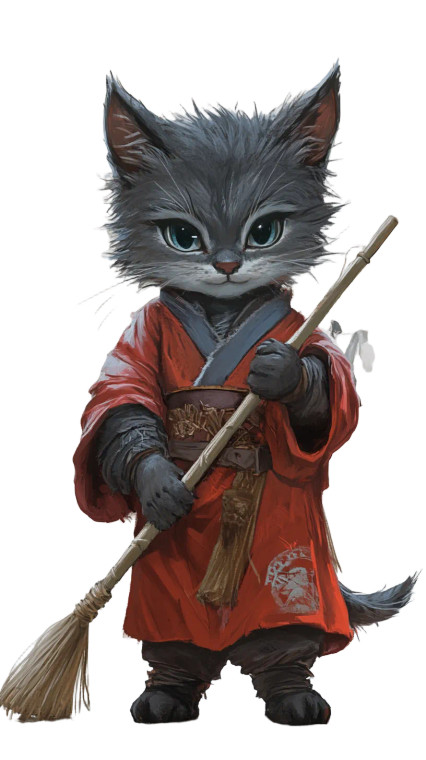 Tabaxi Child Vinyl Car Decal Sticker – Waterproof & UV-Resistant 8"