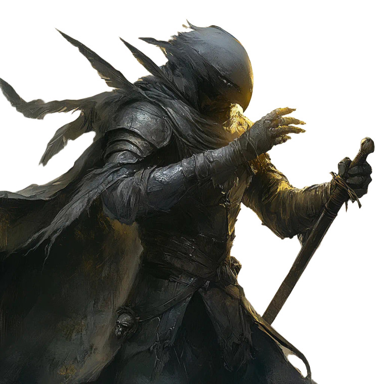 Kenku Warrior Vinyl Car Decal Sticker – Waterproof & UV-Resistant 8"