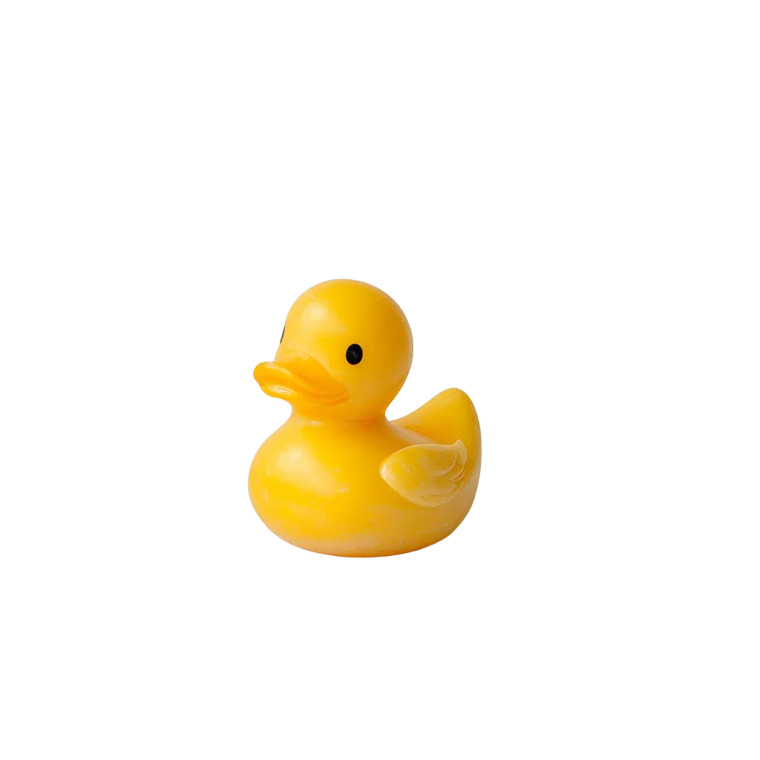 Yellow Rubber Ducky V4 Vinyl Car Decal Sticker – Waterproof & UV-Resistant 8"