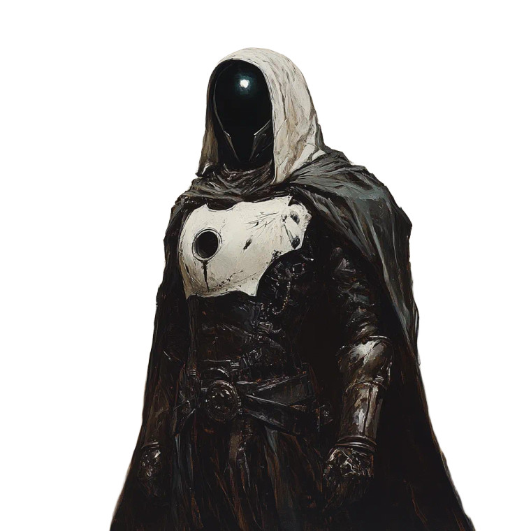 Sci-Fi Viking Knight Vinyl Car Decal Sticker – Waterproof & UV-Resistant 8"