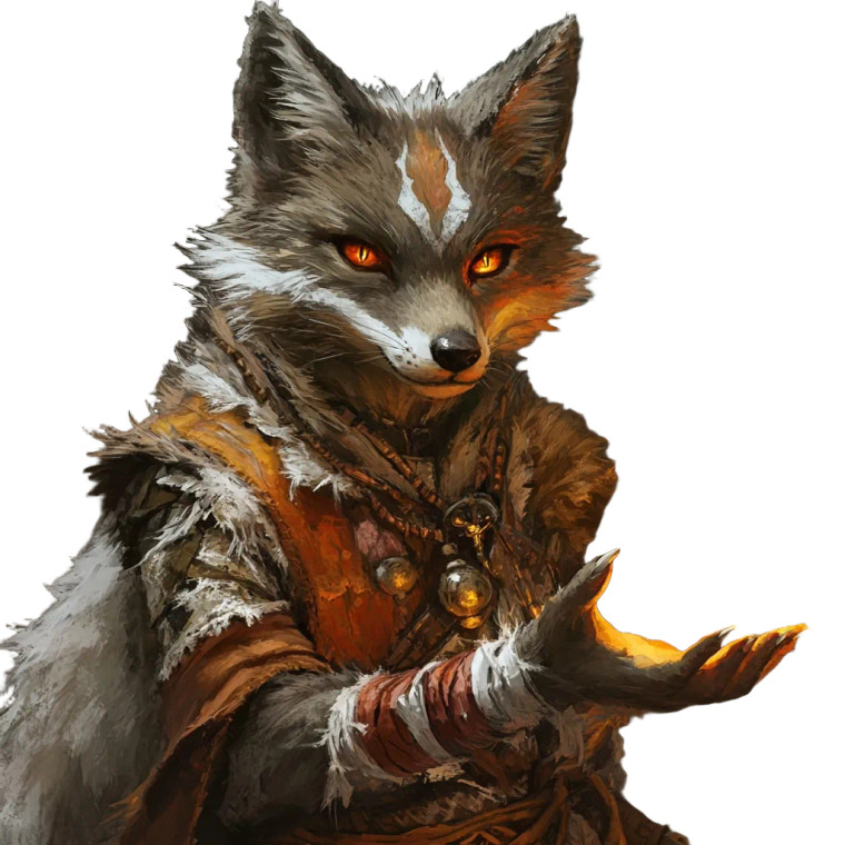 Tribal Fox Shaman Vinyl Car Decal Sticker – Waterproof & UV-Resistant 8"