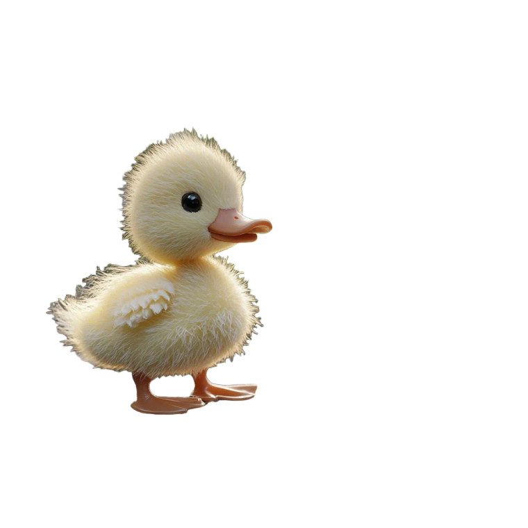 Cute Realistic Duck Vinyl Car Decal Sticker – Waterproof & UV-Resistant 8"