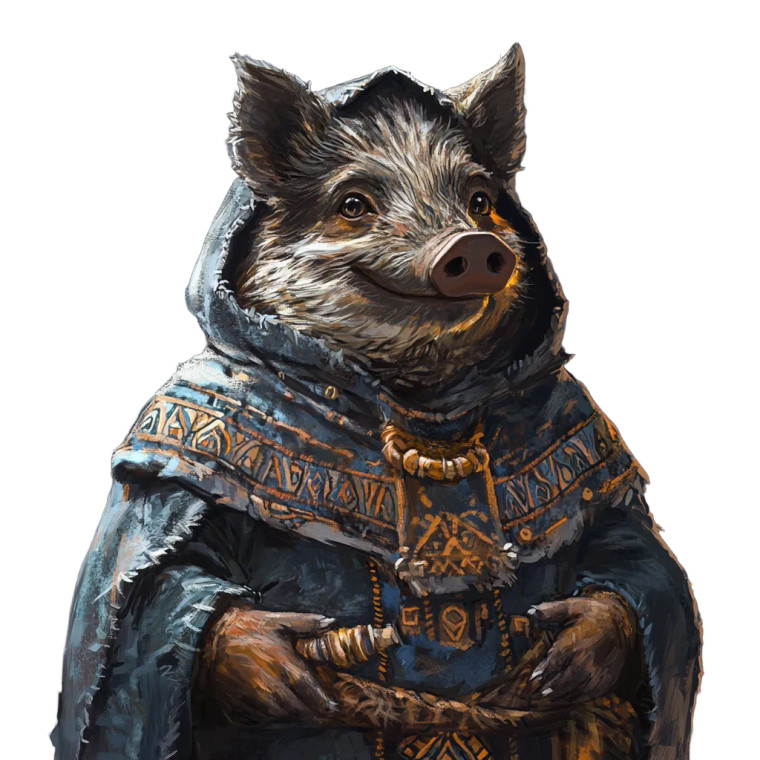 Boar Woman Warrior Vinyl Car Decal Sticker – Waterproof & UV-Resistant 8"