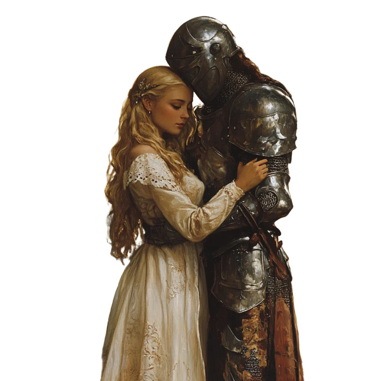 Protective Knight Vinyl Car Decal Sticker – Waterproof & UV-Resistant 8"