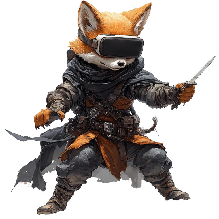 Tabaxi Vr Rogue Vinyl Car Decal Sticker – Waterproof & UV-Resistant 8"