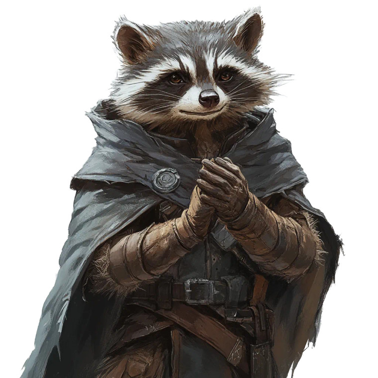 Raccoon Ranger V4 Vinyl Car Decal Sticker – Waterproof & UV-Resistant 8"