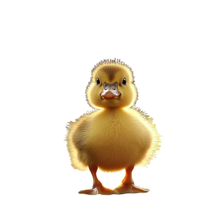 Cute Duck V10 Vinyl Car Decal Sticker – Waterproof & UV-Resistant 8"