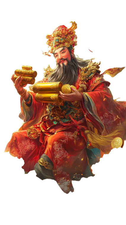 God Of Wealth V13 Vinyl Car Decal Sticker – Waterproof & UV-Resistant 8"