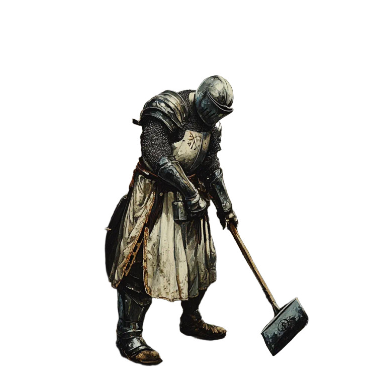 Proud Knight Returns Vinyl Car Decal Sticker – Waterproof & UV-Resistant 8"