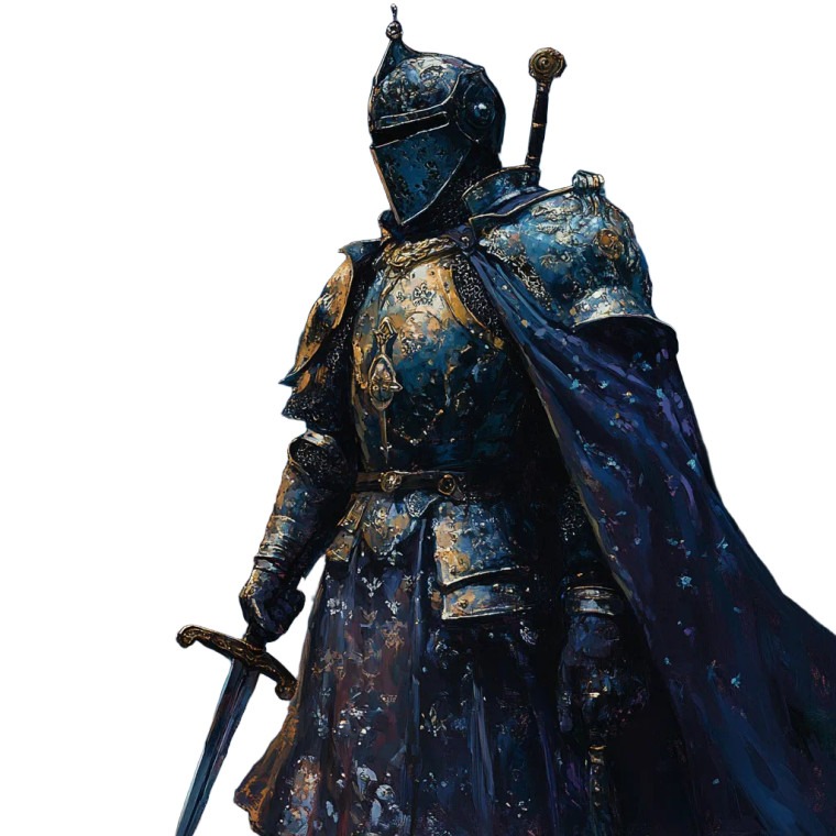 Knight At Night Vinyl Car Decal Sticker – Waterproof & UV-Resistant 8"