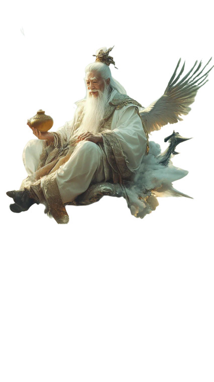 Divine Sage Flying Vinyl Car Decal Sticker – Waterproof & UV-Resistant 8"