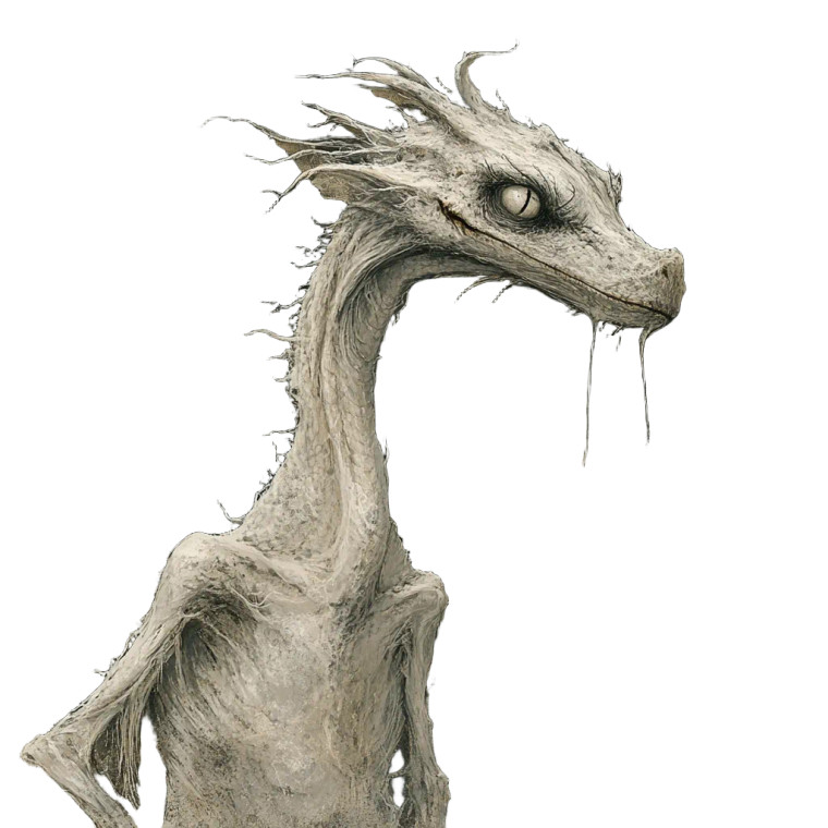 Scaleless Drake Vinyl Car Decal Sticker – Waterproof & UV-Resistant 8"