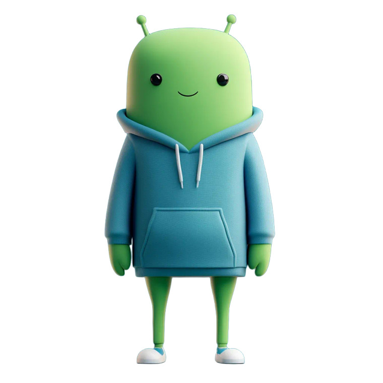 Green Cylinder Character Vinyl Car Decal Sticker – Waterproof & UV-Resistant 8"