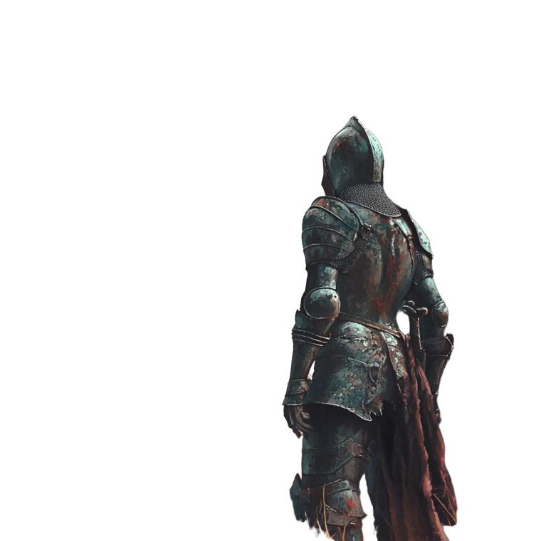 Knight At Ruins V2 Vinyl Car Decal Sticker – Waterproof & UV-Resistant 8" Knight At Ruins V2 Vinyl Car Decal Sticker – Waterproof & UV-Resistant 8"