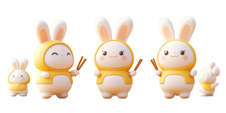 Holding Chopsticks Vinyl Car Decal Sticker – Waterproof & UV-Resistant 8"