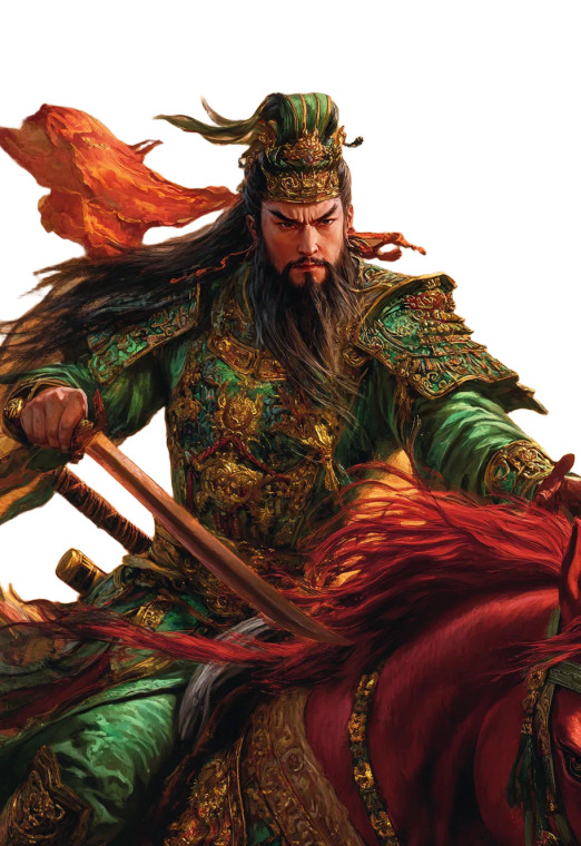 Guan Yu Riding V6 Vinyl Car Decal Sticker – Waterproof & UV-Resistant 8"