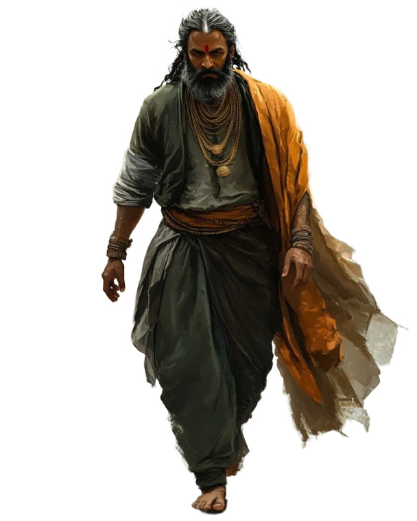 Indian Warrior Concept Vinyl Car Decal Sticker – Waterproof & UV-Resistant 8"