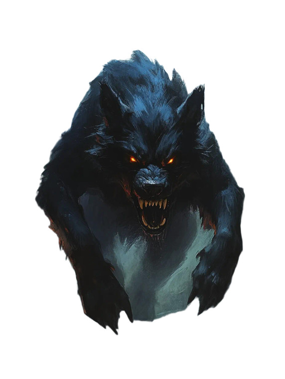 Shadow Wolf Pack Vinyl Car Decal Sticker – Waterproof & UV-Resistant 8"