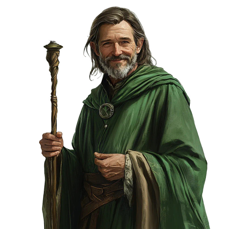 Green Wizard V2 Vinyl Car Decal Sticker – Waterproof & UV-Resistant 8"