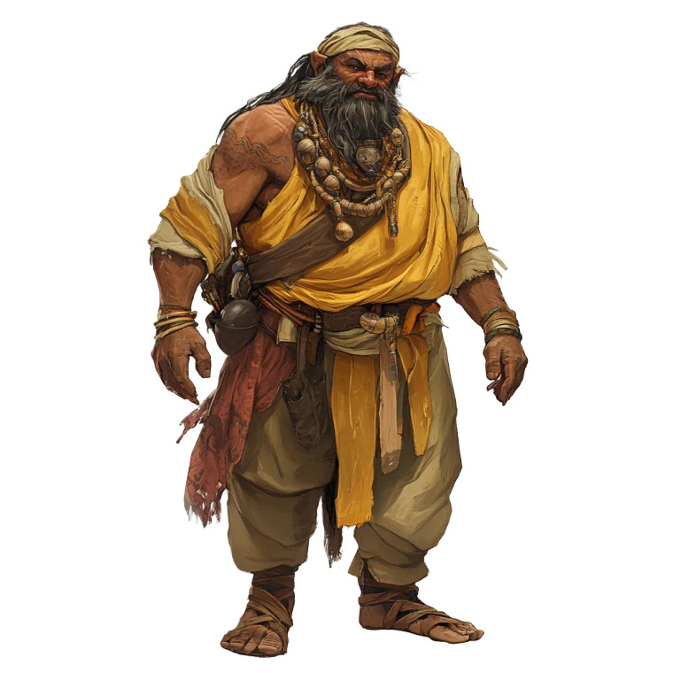 Desert Dwarf Vinyl Car Decal Sticker – Waterproof & UV-Resistant 8"