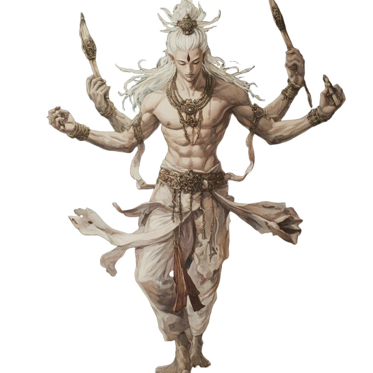 Guanyin In Forest Vinyl Car Decal Sticker – Waterproof & UV-Resistant 8"