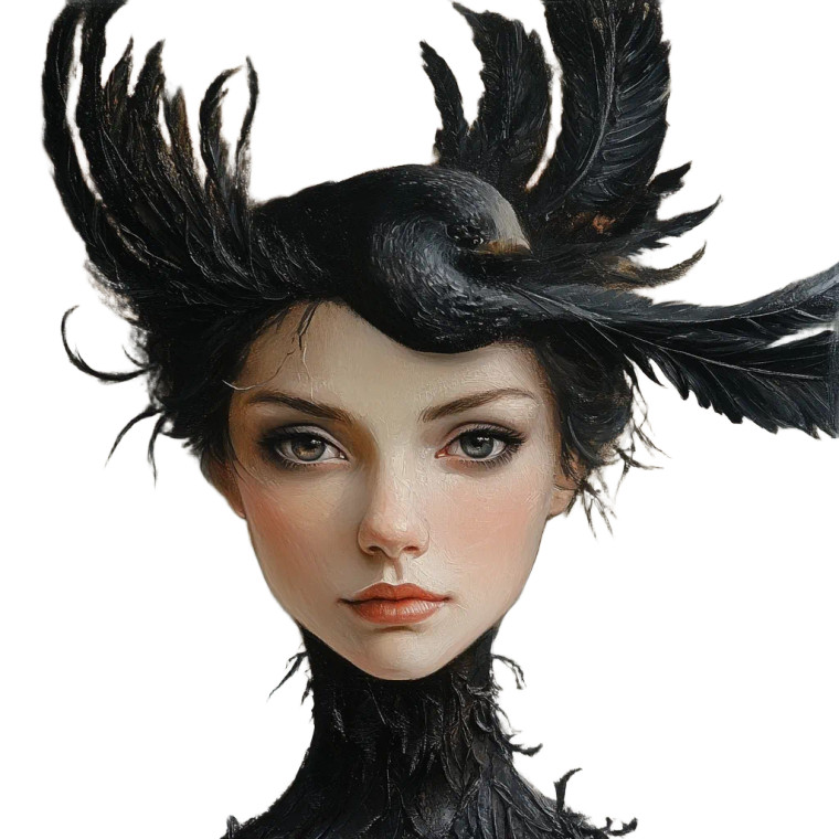 Girl With Chocolate Vinyl Car Decal Sticker – Waterproof & UV-Resistant 8"