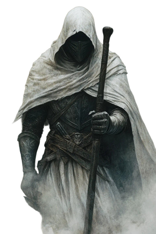 Ethereal Knight V2 Vinyl Car Decal Sticker – Waterproof & UV-Resistant 8"