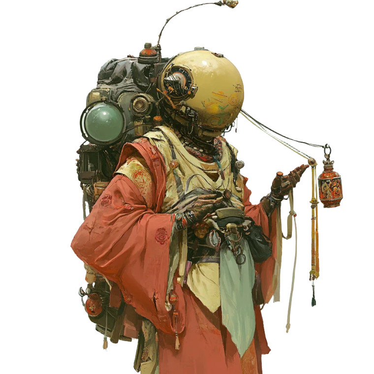 Minimalist Avatar Vinyl Car Decal Sticker – Waterproof & UV-Resistant 8"