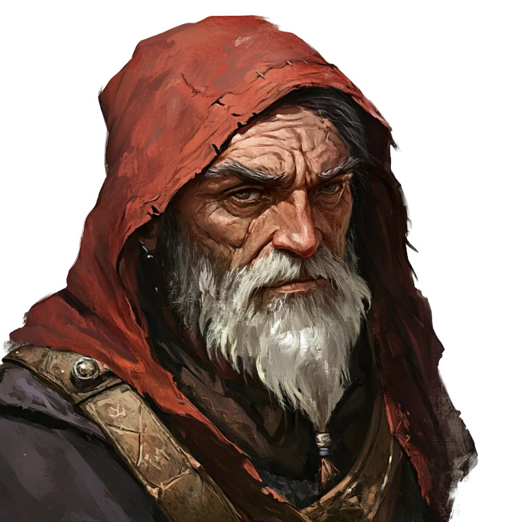 Bandit Mage Vinyl Car Decal Sticker – Waterproof & UV-Resistant 8"