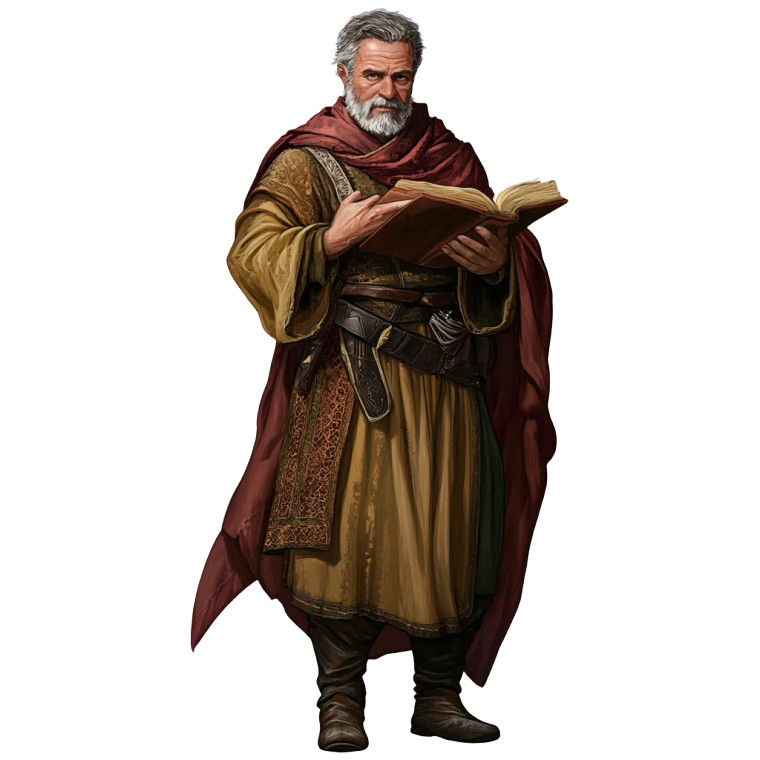 Fantasy Merchant Guild Vinyl Car Decal Sticker – Waterproof & UV-Resistant 8"