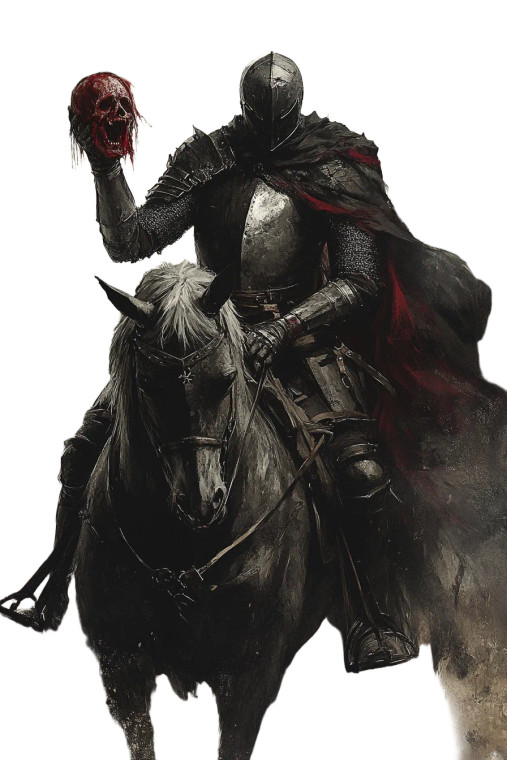 Dark Knight Triumph V2 Vinyl Car Decal Sticker – Waterproof & UV-Resistant 8"