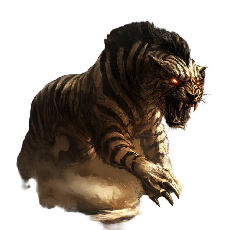 Zebra-Lion Hybrid Vinyl Car Decal Sticker – Waterproof & UV-Resistant 8"