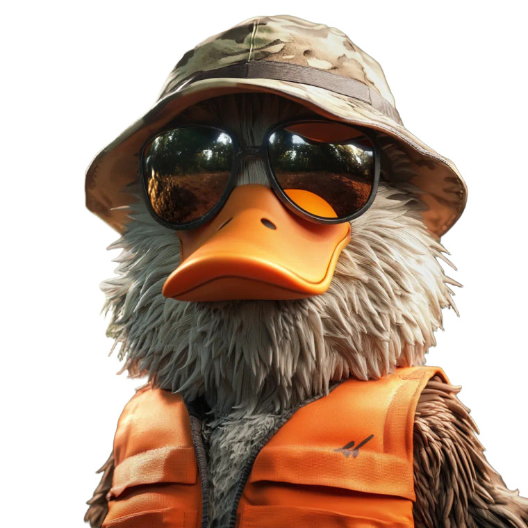 Stylish Duck V2 Vinyl Car Decal Sticker – Waterproof & UV-Resistant 8" Stylish Duck V2 Vinyl Car Decal Sticker – Waterproof & UV-Resistant 8"