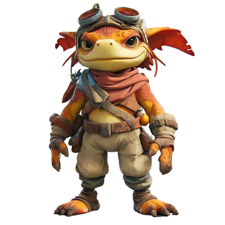 Stylized Tanuki Character Vinyl Car Decal Sticker – Waterproof & UV-Resistant 8"