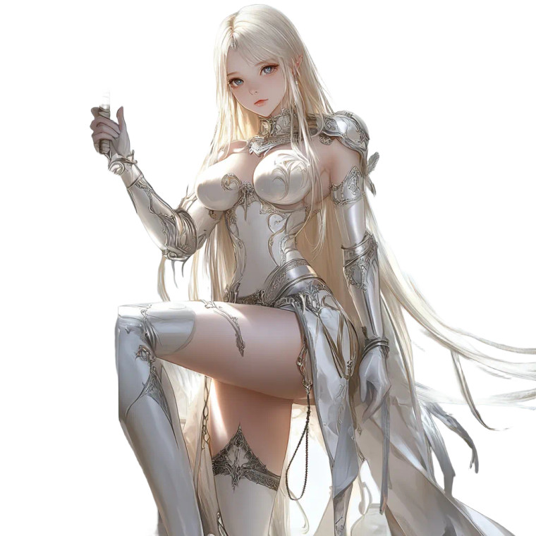 Valhalla'S Blonde Warrior Vinyl Car Decal Sticker – Waterproof & UV-Resistant 8"