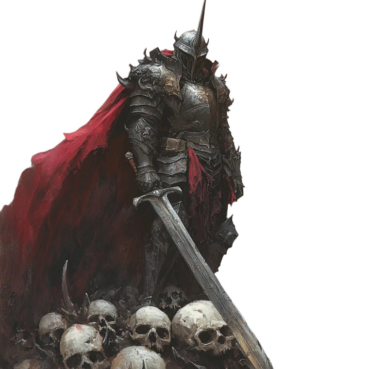 Dark Unicorn Warrior Vinyl Car Decal Sticker – Waterproof & UV-Resistant 8"