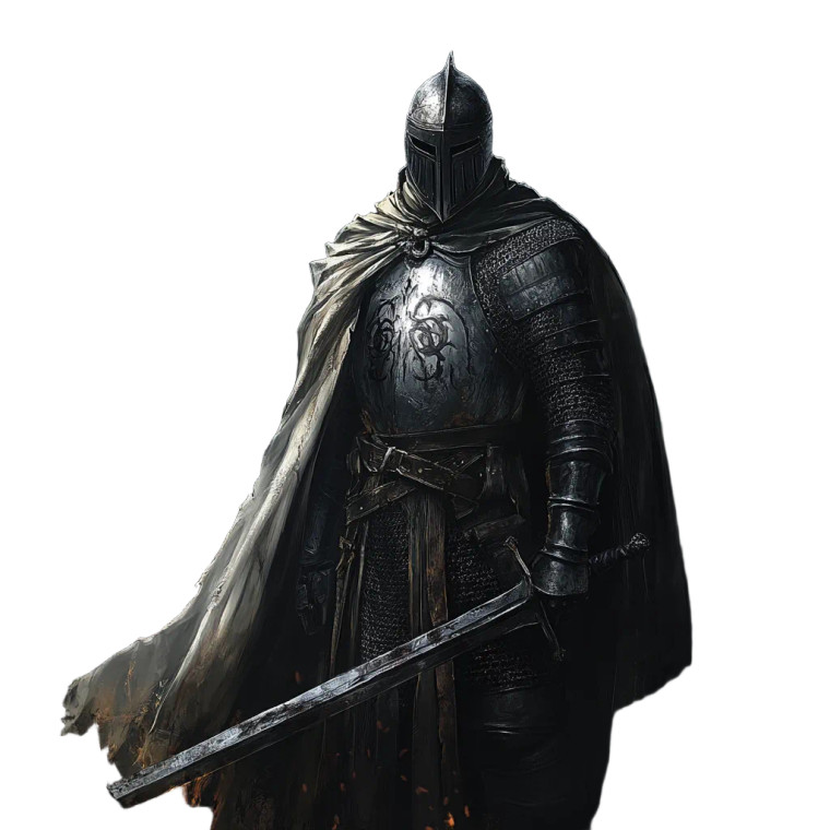 Medieval Knight V14 Vinyl Car Decal Sticker – Waterproof & UV-Resistant 8"