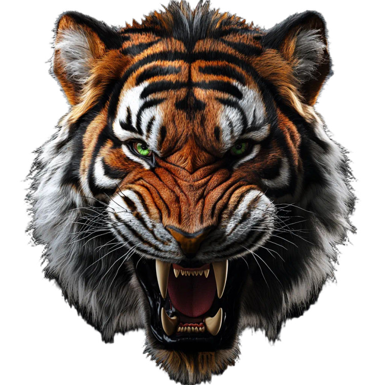 Lion-Tiger Hybrid V2 Vinyl Car Decal Sticker – Waterproof & UV-Resistant 8" Lion-Tiger Hybrid V2 Vinyl Car Decal Sticker – Waterproof & UV-Resistant 8"
