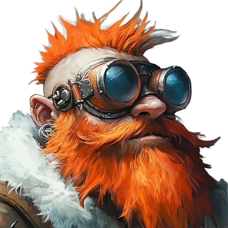 Warcraft Dwarf Vinyl Car Decal Sticker – Waterproof & UV-Resistant 8"